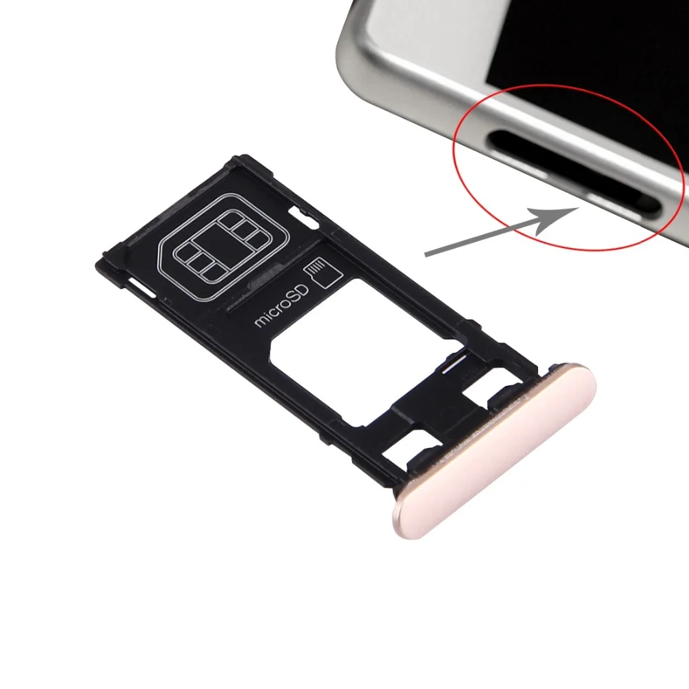 SIM Card Tray + Micro SD Slot Port Dust Plug for Sony Xperia X | Мобильные телефоны и аксессуары