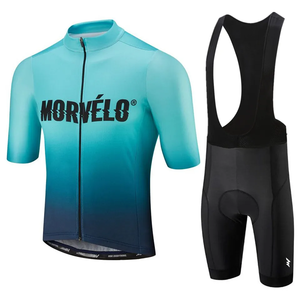 2019 команда Morvelo Велосипедная форма 9D гелевых Шорты велосипед Велоспорт Джерси