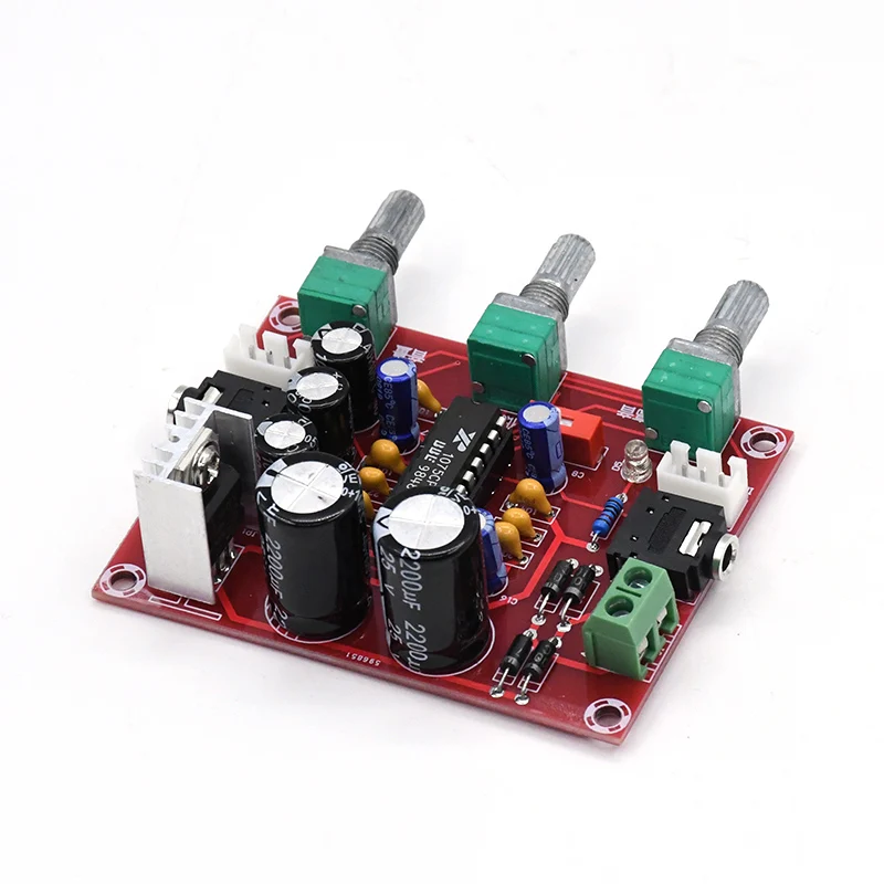 AC DC 12V R1075 Tone Board BBE цифровой аудио Предварительный усилитель процессор привод предусилитель усилитель F1-014