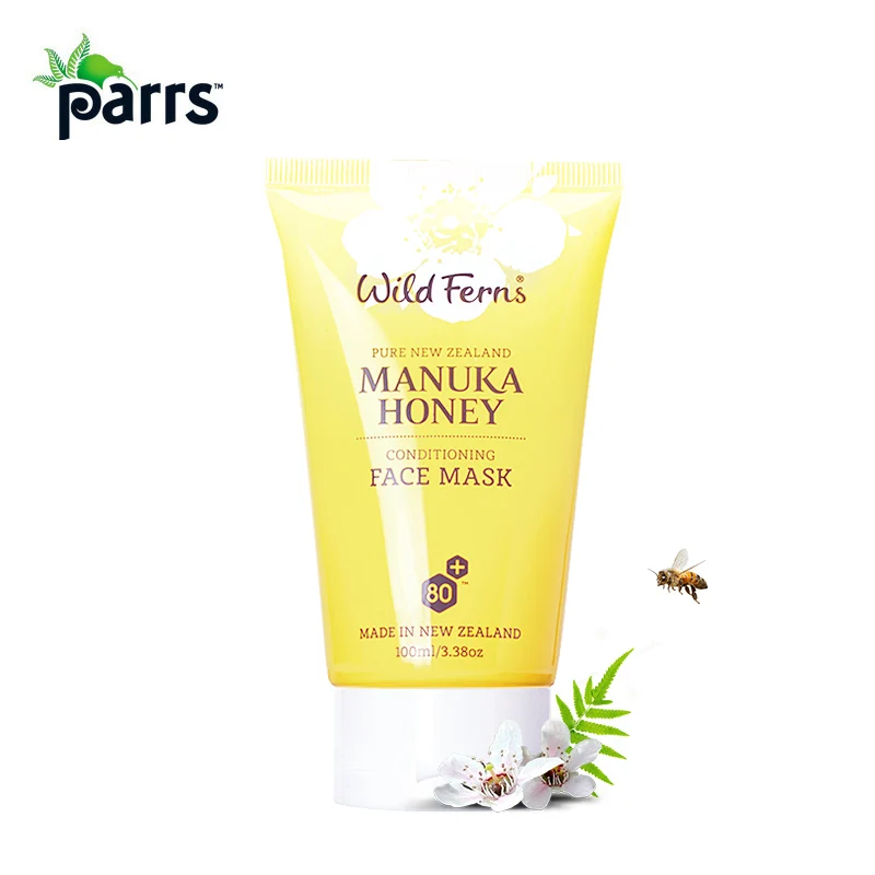 Оригинальная маска для лица NewZealand Parrs Manuka Honey Conditioning увлажняющий крем VE Royal Jelly Bee