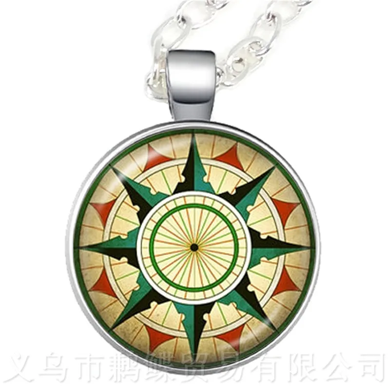 2018 новое ожерелье Компас обратно в школу подарок Выпускной идти направлении