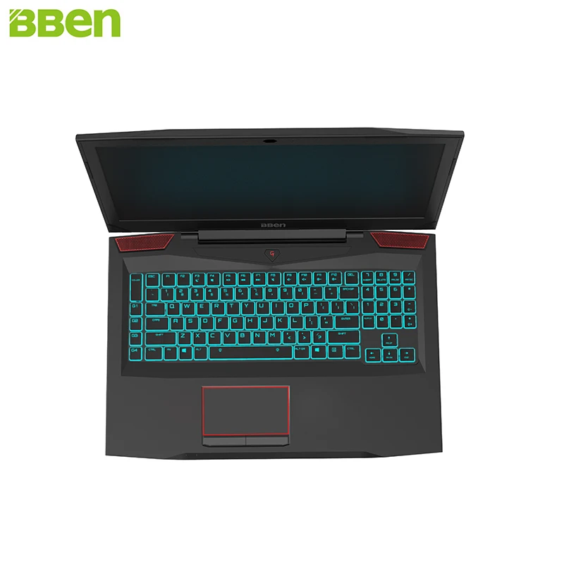 Игровой ноутбук BBEN Intel i7 7700HQ Kabylake GDDR5 NVIDIA GTX1060 Windows 10 механическая клавиатура RGB HD