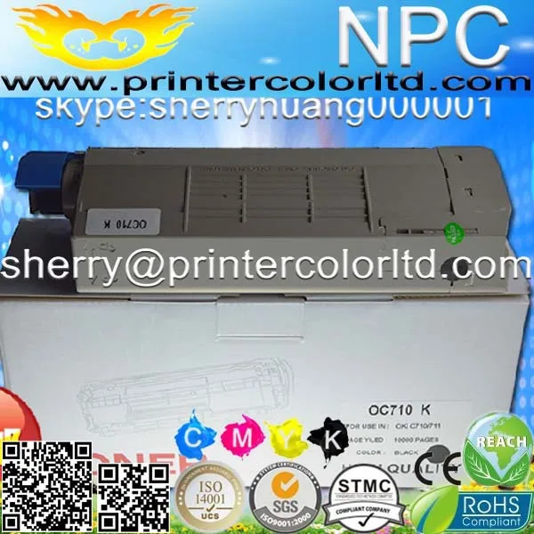 Тонер для Oki data 710 CDTN Okidata Н DN 711 MPF черный сброса laserjet КАРТРИДЖ низкая|oki toner|toner okitoner