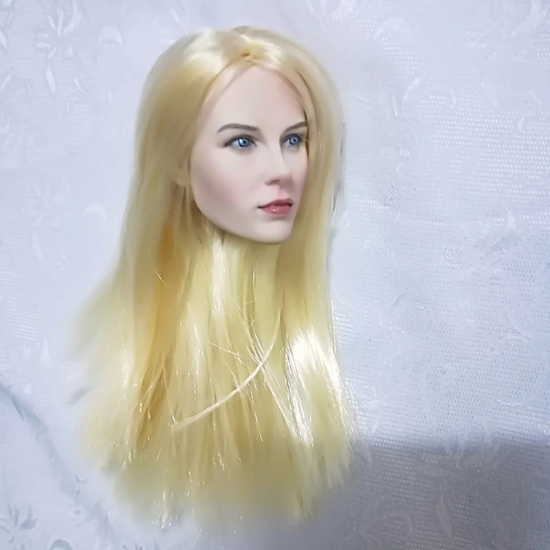 

1/6 Blond Long Hair Dana Scully Head Sculpt for 12'' Bodies Figures