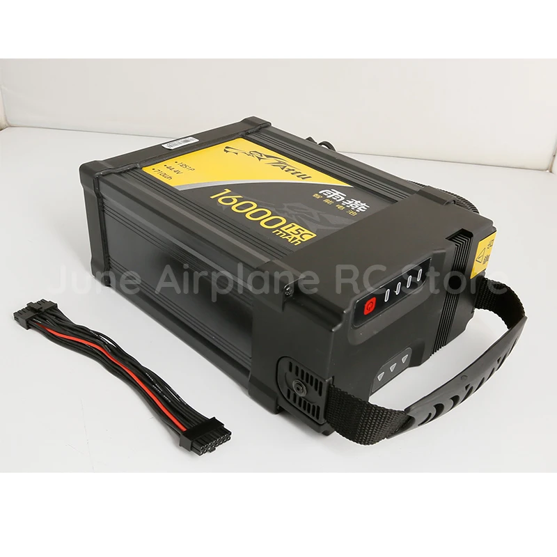 Новый Интеллектуальный аккумулятор TATTU 16000 мАч 15C 44 4 в 12S 1P lipo с разъемом AS150U для