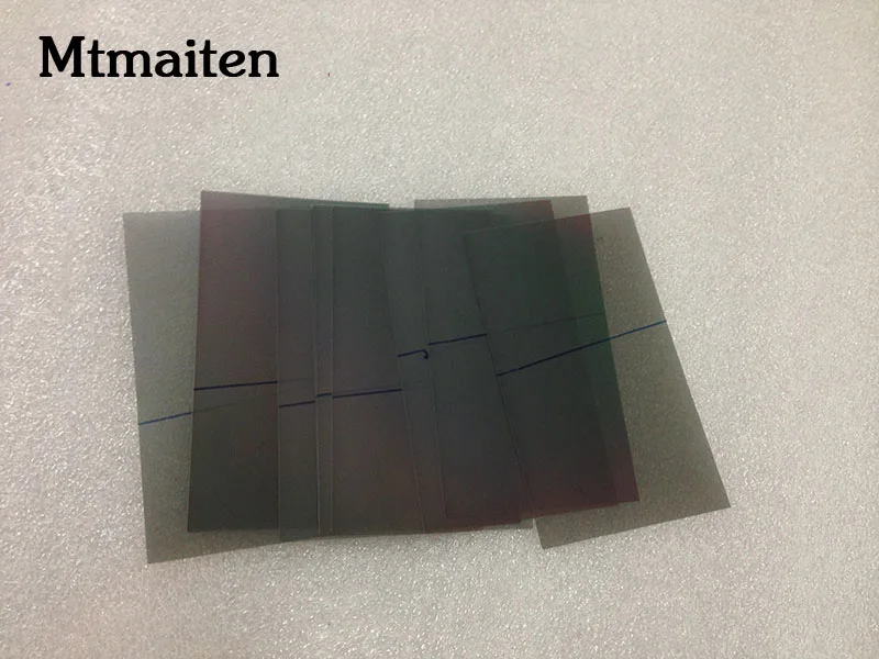 Mtmaiten 50pcs/lot Polarizer Film for Apple iPhone 5 5G 5S 5c 6G 6plus 7G 7plus LCD Polarization free shipping | Мобильные телефоны