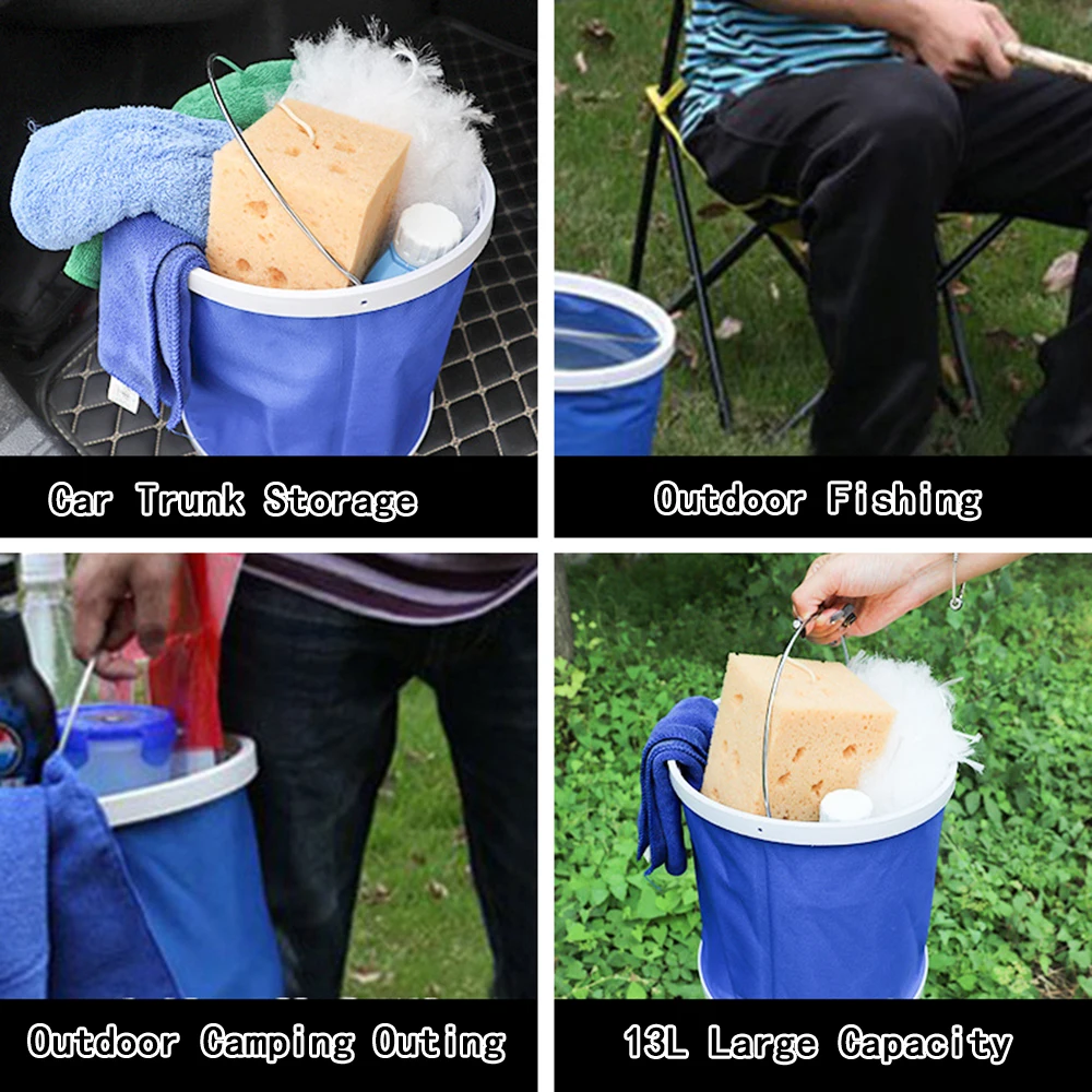 Портативный рыболовный мешок складной вручение Открытый рыбный ящик