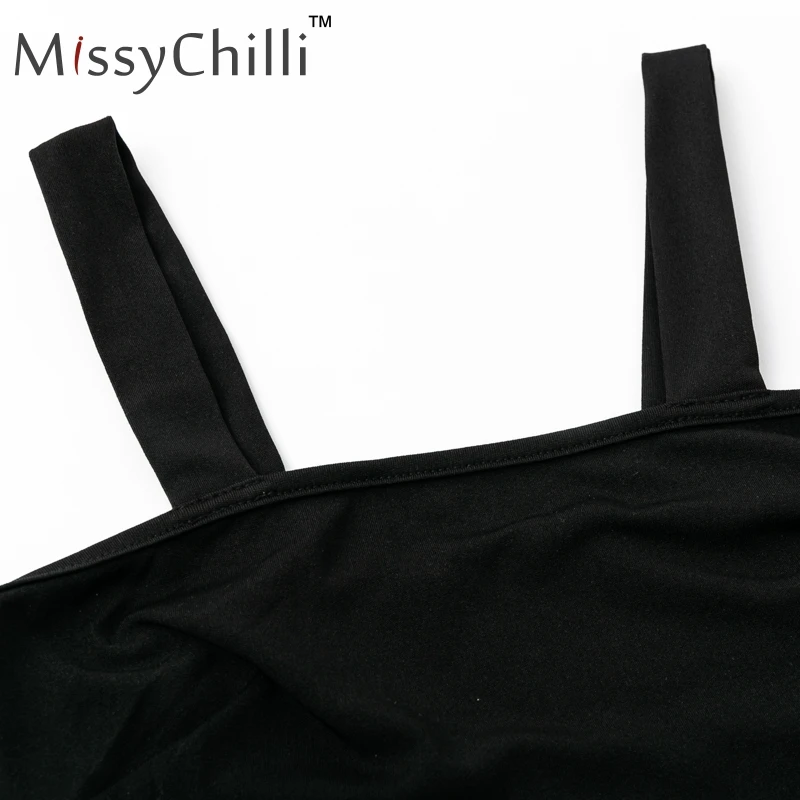 Платье MissyChilli женское черное с высокой талией и пряжкой|Женские платья| |