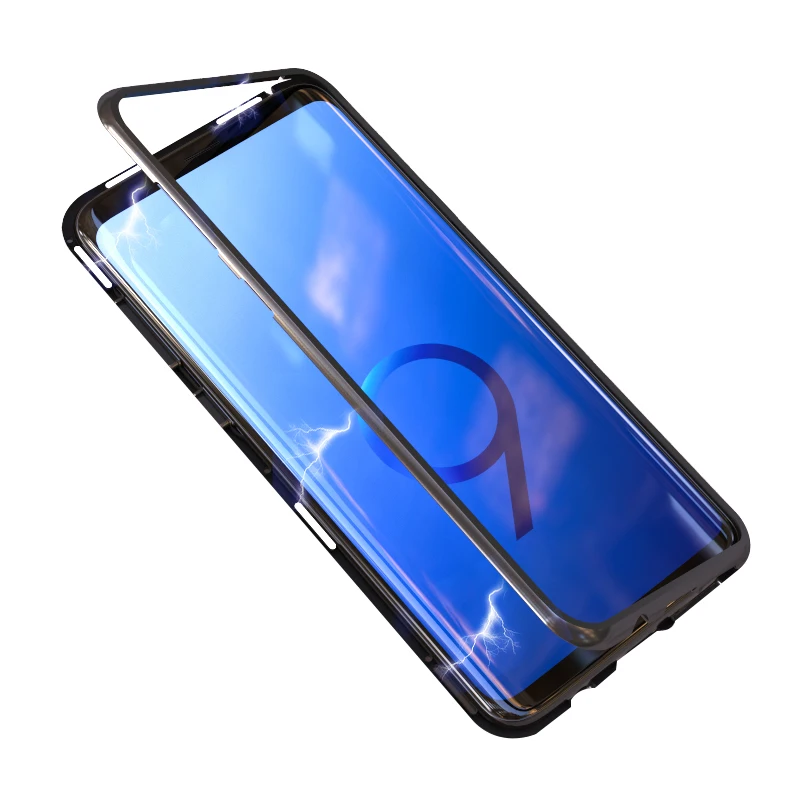 Для huawei mate 20 чехол магнитный Алюминий металлический для Магнитный Флип