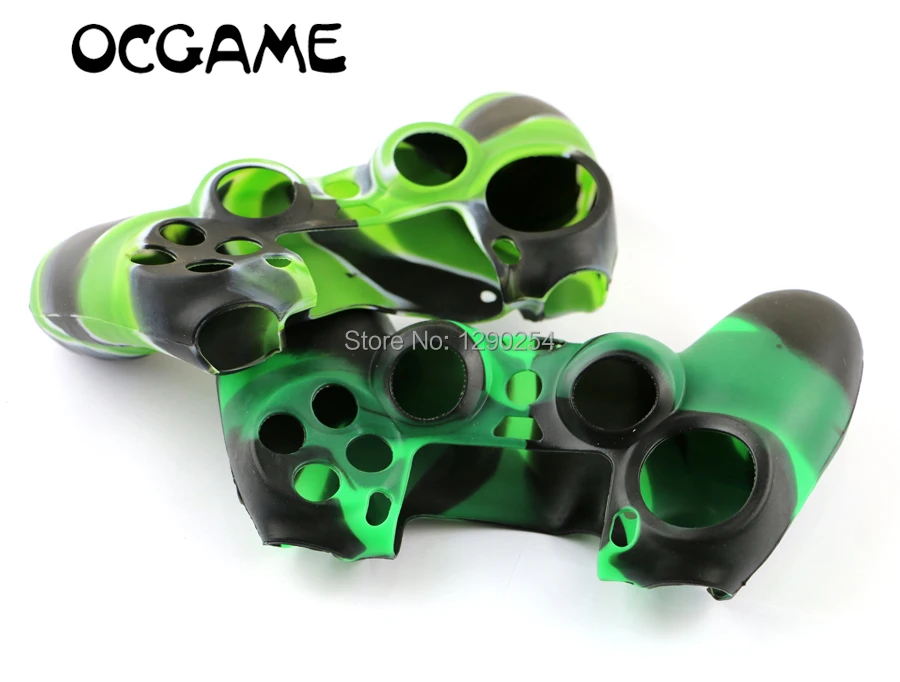 OCGAME 20 шт./лот многоцветный Силиконовый кожаный чехол силиконовый для контроллера