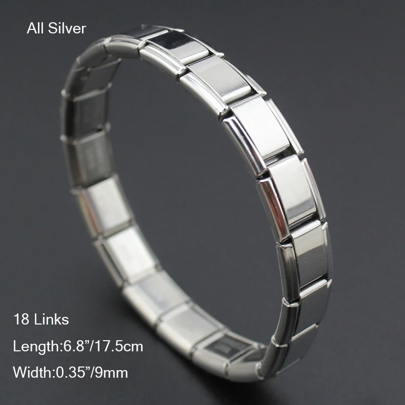 All Silver Hapiship мужские/женские модные ювелирные изделия Германий нержавеющая сталь Энергетический Браслет влюбленные муж. жена лучший друг подарок Top1 - Окраска металла: All Silver