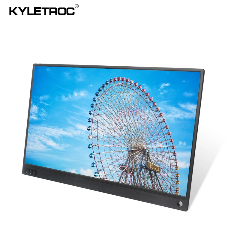 Монитор с сенсорным экраном Портативный Ультратонкий 15 6 дюймов 1080P ips HD usb type C