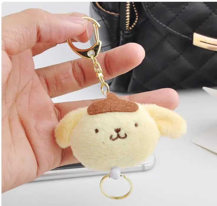 Kawaii My Melody большой ушки Cinnamoroll Собака пудинг собака брелок сумка рюкзак плюшевые