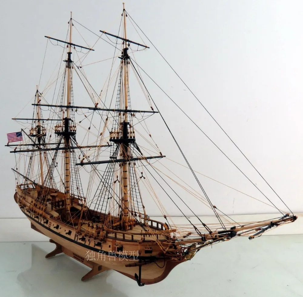 Деревянный комплект модели корабля масштаб 1/50 США Гремучая змея 1782 корабль деревянная модель