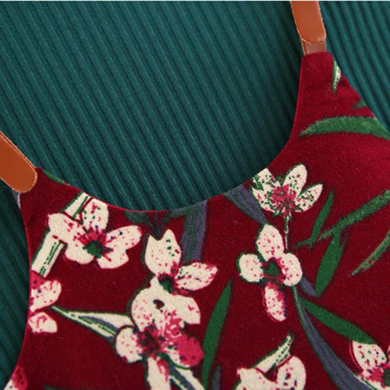 Милый детский свитер из 2 предметов на весну и осень + повязка голову с цветами