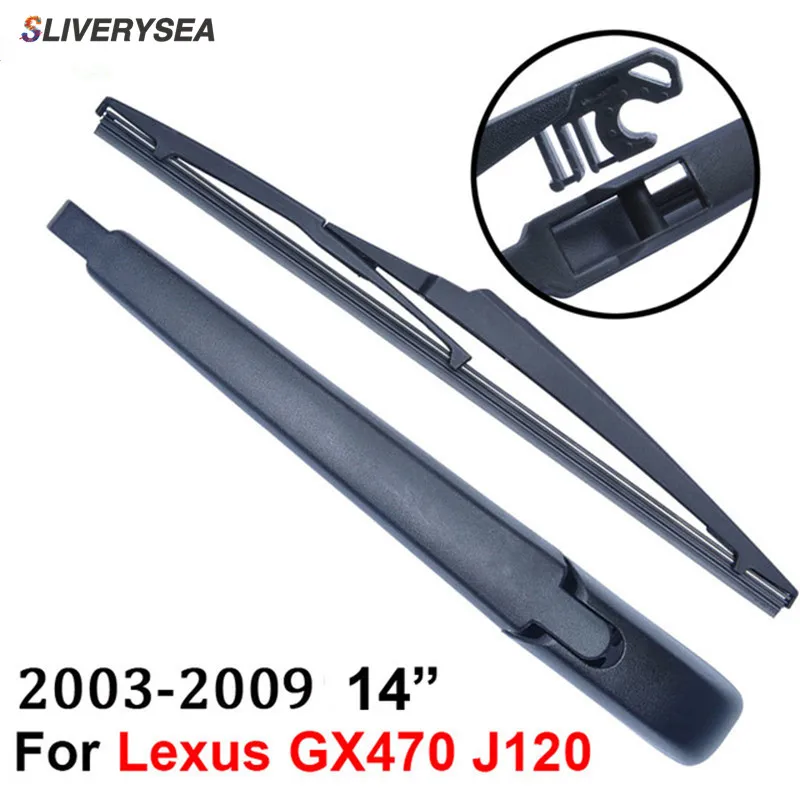 SLIVERYSEA Задняя щетка стеклоочистителя и рычаг для Lexus GX470 J120 2003 2009 12 'Ƌ дверей SUV
