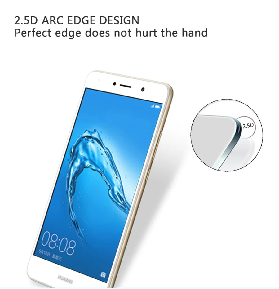 Shuohu для Huawei Nova Smart закаленное Стекло Экран протектор Плёнки полное покрытие 5.0
