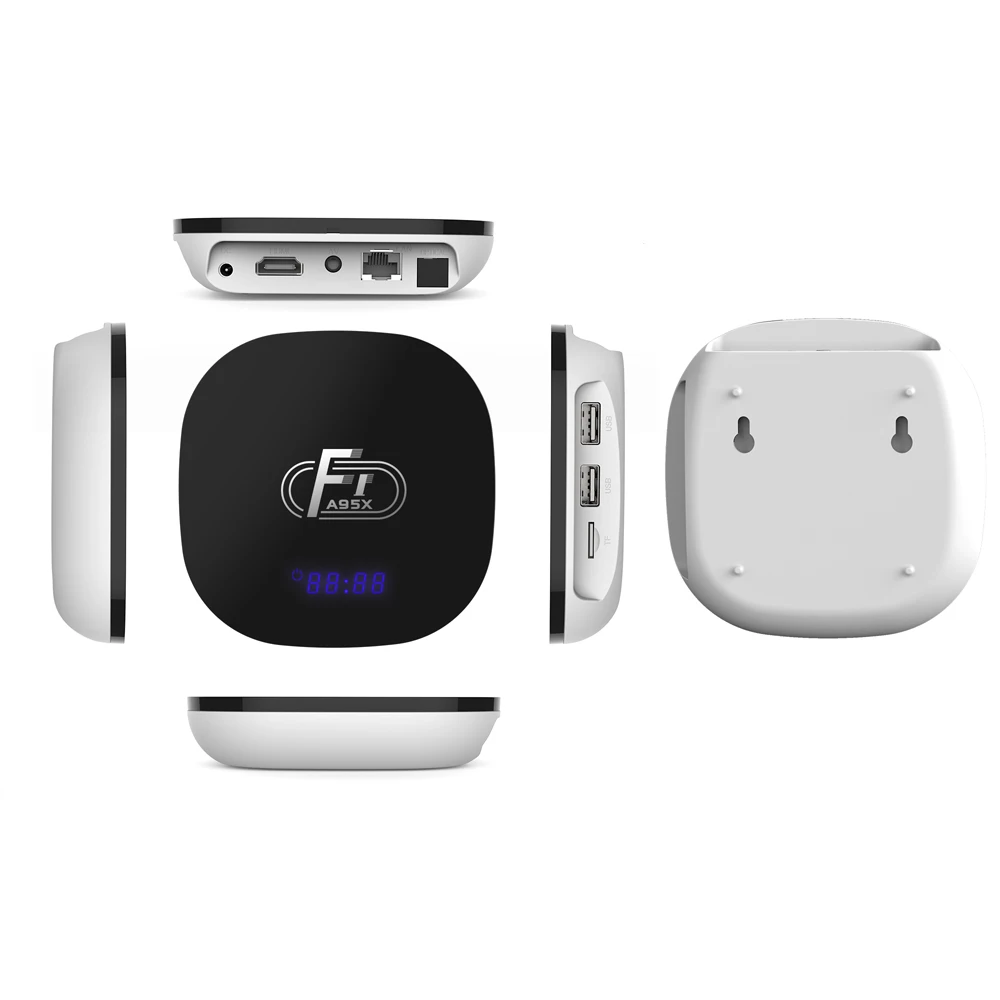 A95X F1 Android 8,1 ТВ приставка Amlogic S905W четырехъядерный Android цифровой ТВ приставка поддержка 4K wifi HDMI RJ45 медиаплеер приставка