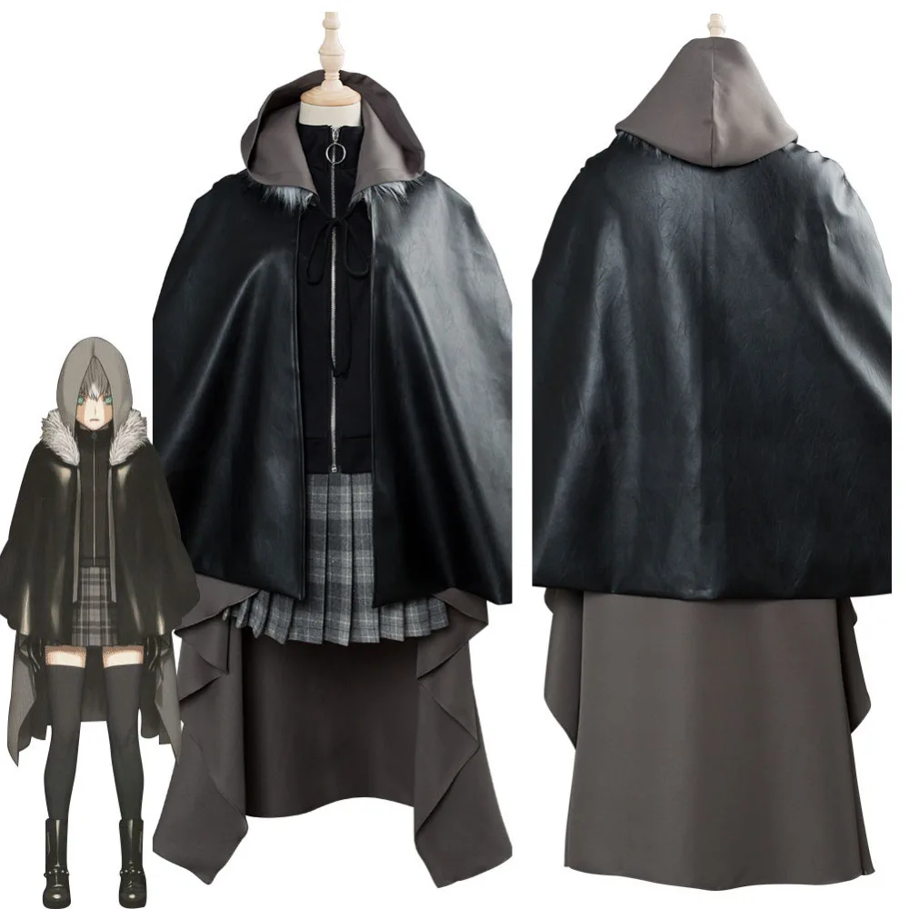 Чехол Lord El-Melloi II серый карнавальный костюм Fate Zero на Хэллоуин для взрослых женщин