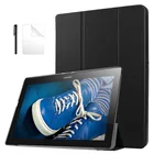 Чехол-книжка из искусственной кожи для Lenovo Tab 2 A10-70FL A10-30 X30FM Tab 3 X70 X70F X70M Tab 10 TB-X103F X103F, пленка, ручка