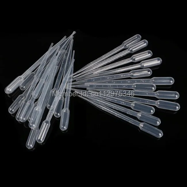 Оптовая продажа 100 шт 1 мл пластиковые пробирки капельница для капельницы Пипетка