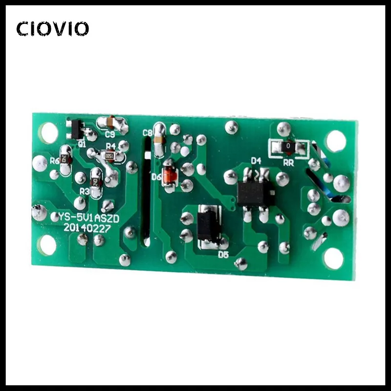 AC-DC 5V 1A 1000mA преобразователь напряжения понижающий адаптер модуля трансформатор с