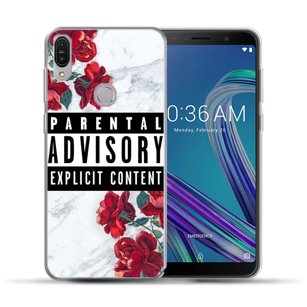 RUICCASE Единорог Бэтмен мягкий ТПУ чехол для Asus Zenfone Max Pro M1 ZB602KL QUEEN цветочный Huskie