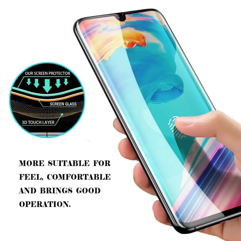 9D полный клей для huawei P30 P30lite Закаленное стекло протектор экрана на P20 Lite P20pro защитное стекло P Smart Plus
