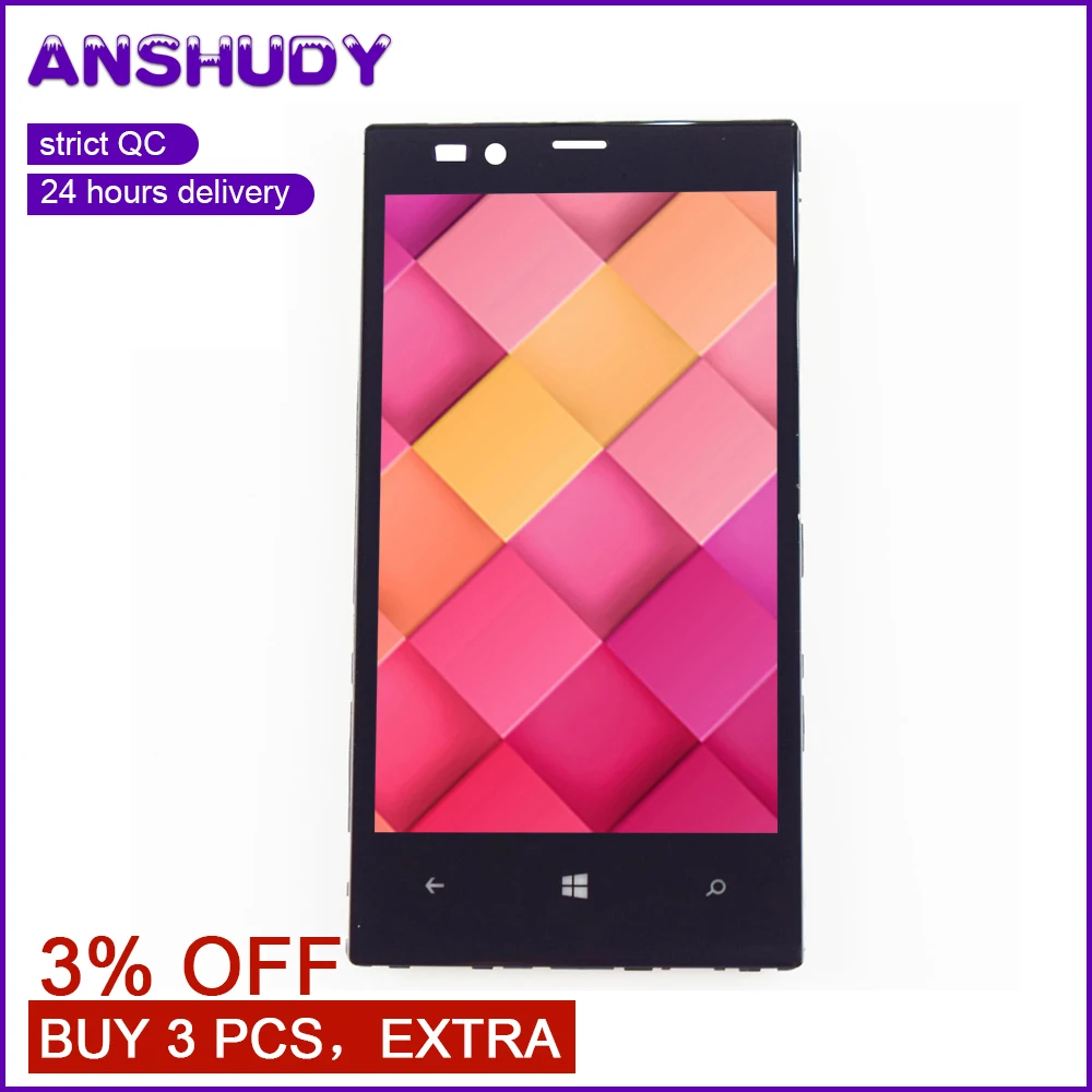 Для Nokia Lumia 720 N720 ЖК дисплей кодирующий преобразователь сенсорного экрана в сборе
