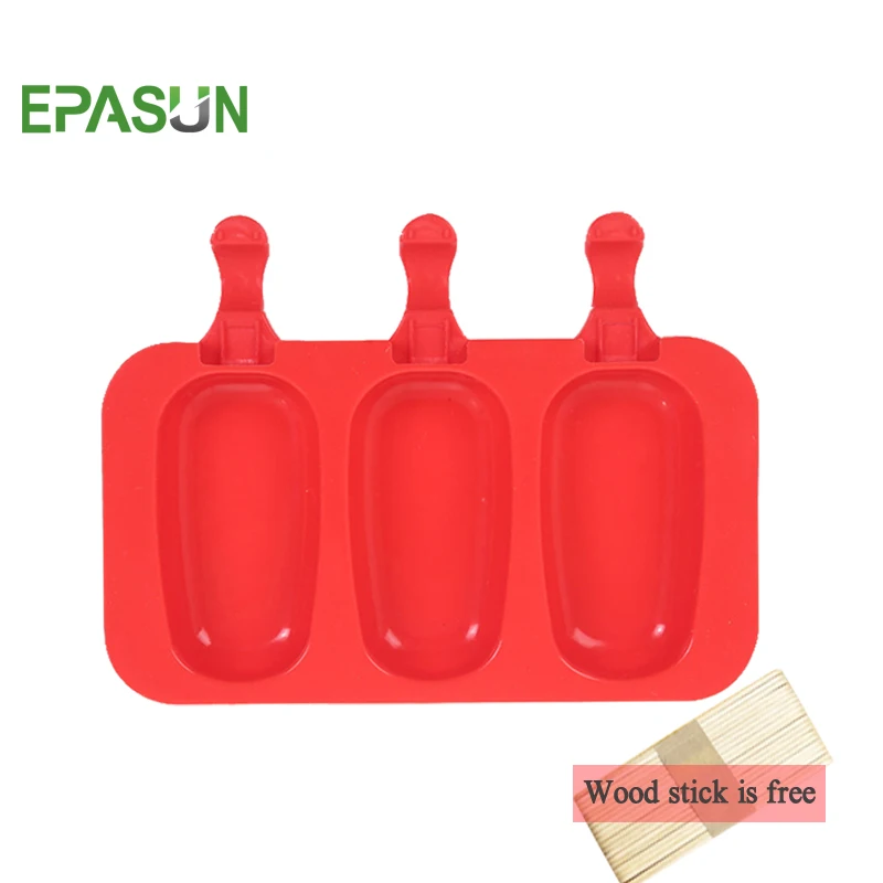 EPASUN 3 сетки силиконовый замороженный лоток для льда Pops Cream Popsicle сок плесень конфеты бар форма производитель поп-леденцовый торт плесень для мороженого