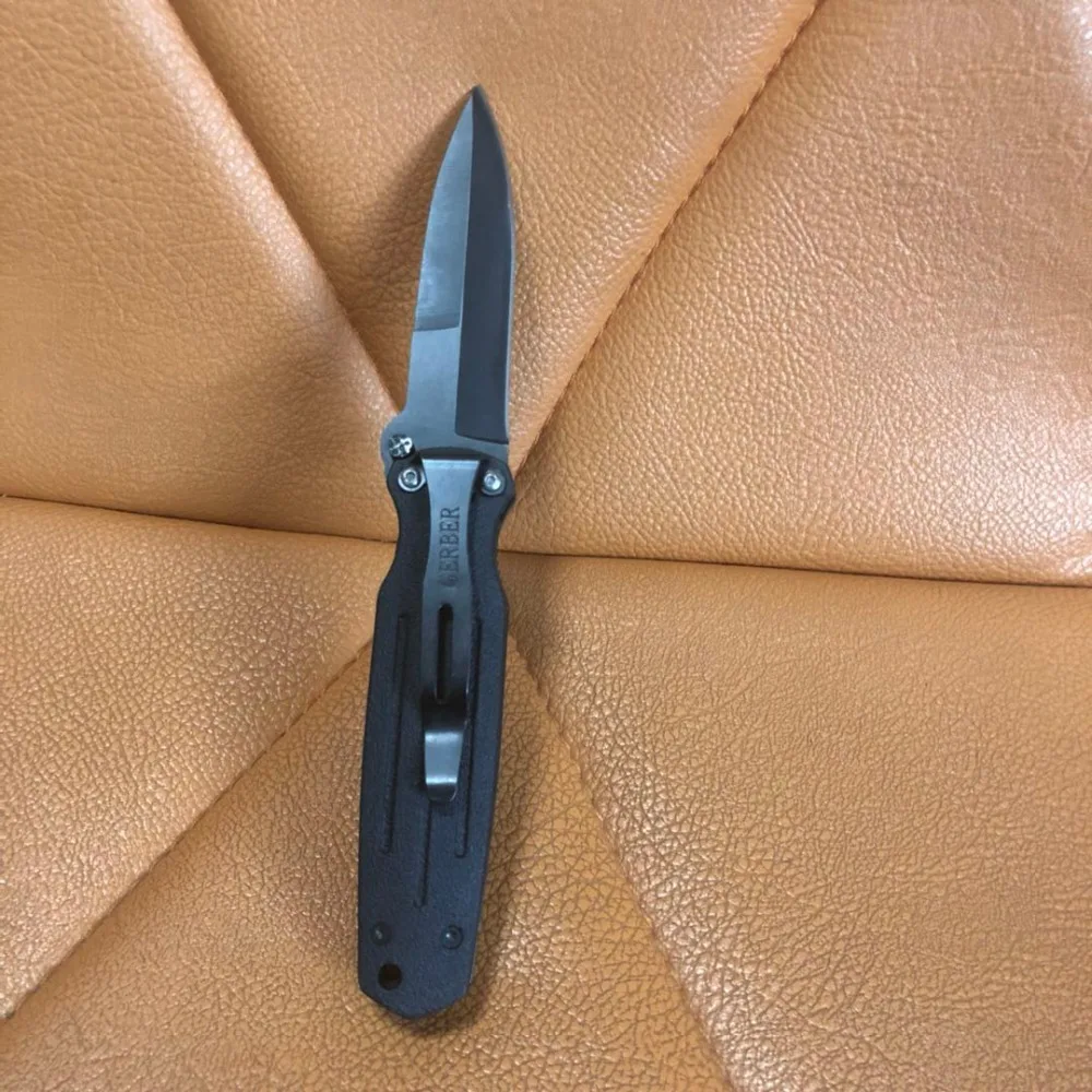 M015 Карманный EDC инструмент выживания кемпинга складной нож 5Cr13MoV лезвие Ebony Ручка подарок