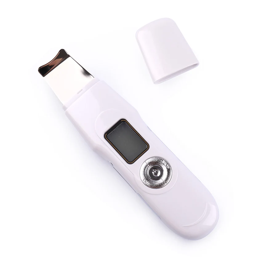 Kopen Lcd Gezicht Peeling Schop Machine Diep Ultrasone Gezicht Skin Cleaner Gezichtsverzorging Gereedschap Acne Verwijdering Huid Reinigen Verjonging
