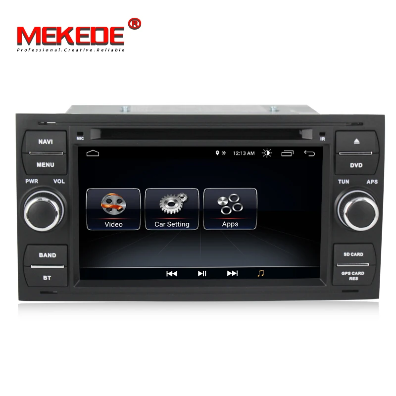 MEKEDE Quad core android 8,1 автомобиля gps dvd радио плеер для Ford C-Max Connect Fiesta Fusion Galaxy Kuga Mondeo S-Max Focus