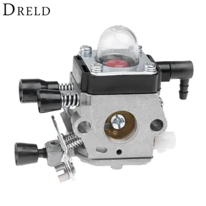 Карбюратор карбюратора DRELD для Stihl FS38 FS45 FS46 FS46 FS55 HL45 FC55, подходит для Zama C1Q-S186, запасная часть