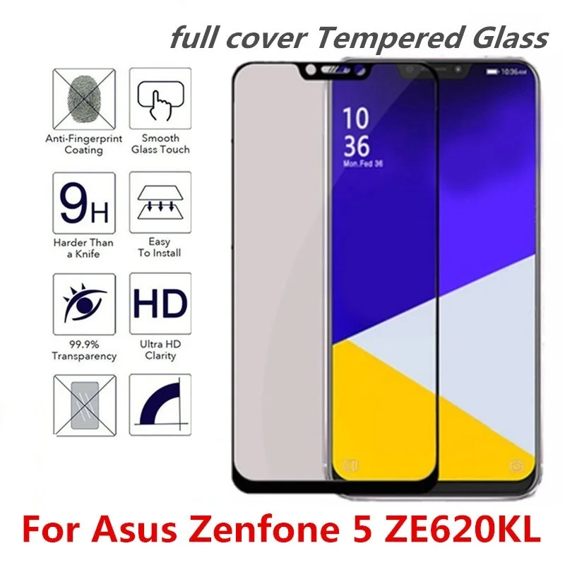Закаленное стекло для Asus Zenfone 5 ZE620KL крышка экран защитный чехол смартфона 9 H