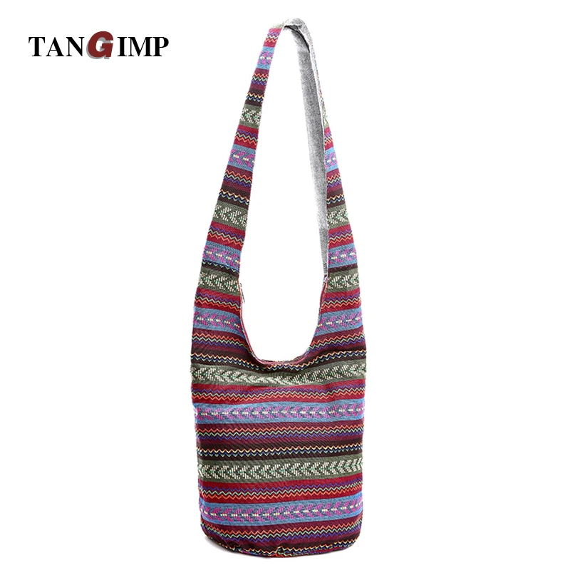 TANGIMP Женская этническая сумка на плечо ацтекский тайский хиппи стиль HIPPY Gypsy Boho