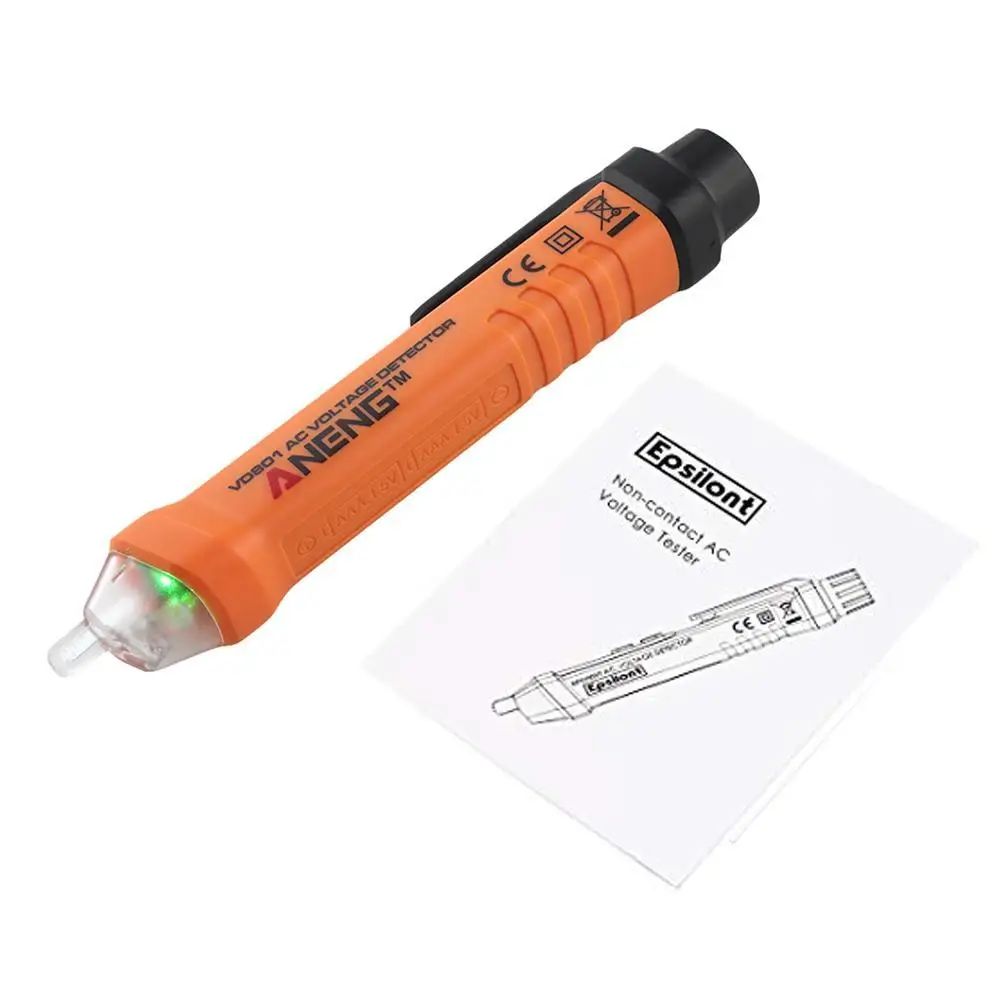 Цифровой бесконтактный Тестер Напряжения Электрический тестер с режимом