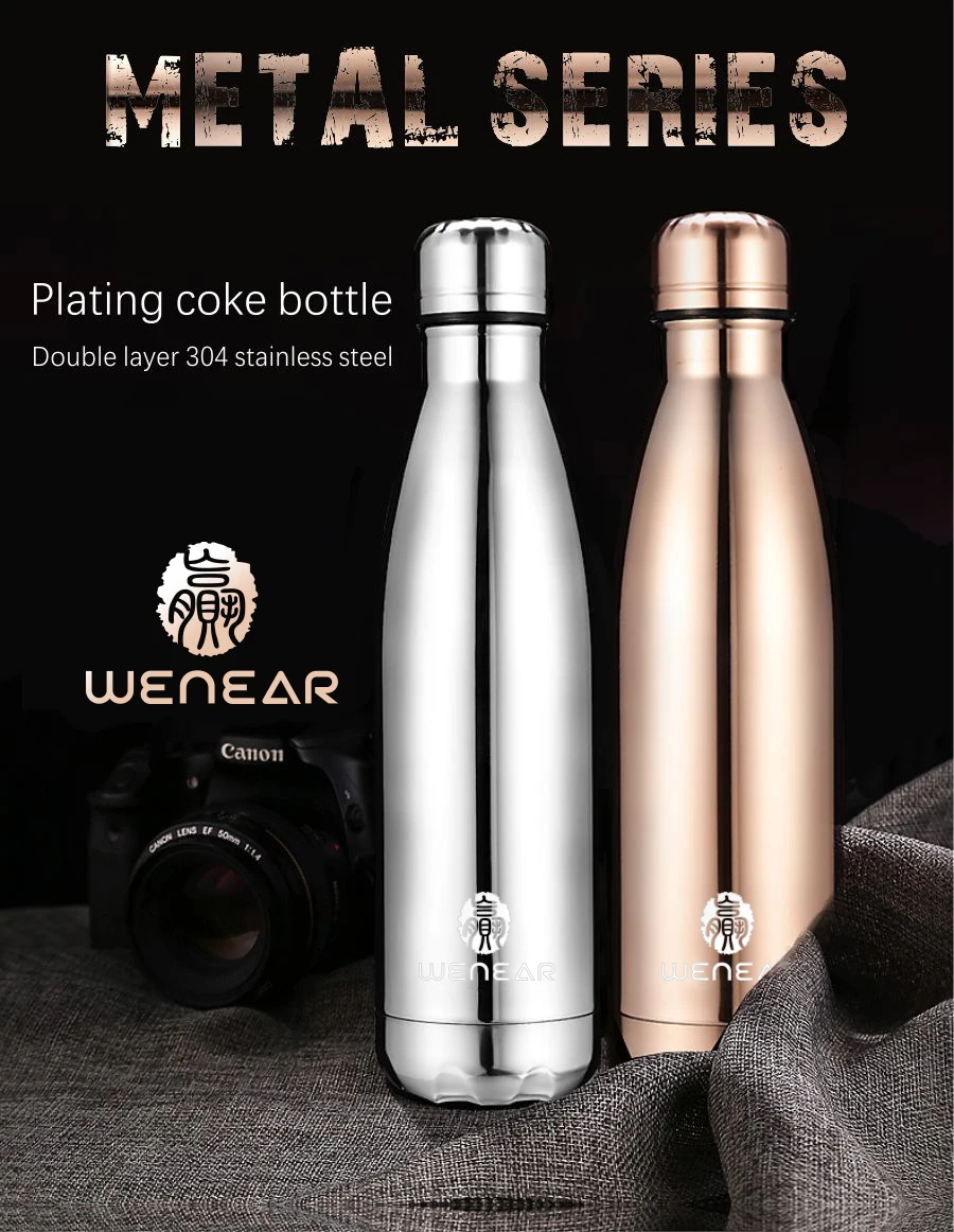 Модная Портативная бутылка колы креативная изоляционная чашка высококлассная