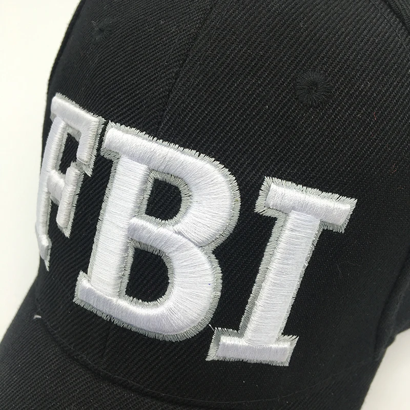2017 кепки FBI Ourdoor 5 панельная бейсболка для гольфа брендовая Snapback шапка Bone мужчин