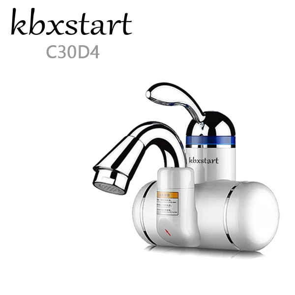C30D4 Heater Tap Kbxstart кран с подогревом воды домашний кухонный сенсорный кран для нагрева горячей воды с электрическим душевым 220 В индукционный нагреватель мгновенные Водонагреватель - Цвет: C30D4 Heater Tap