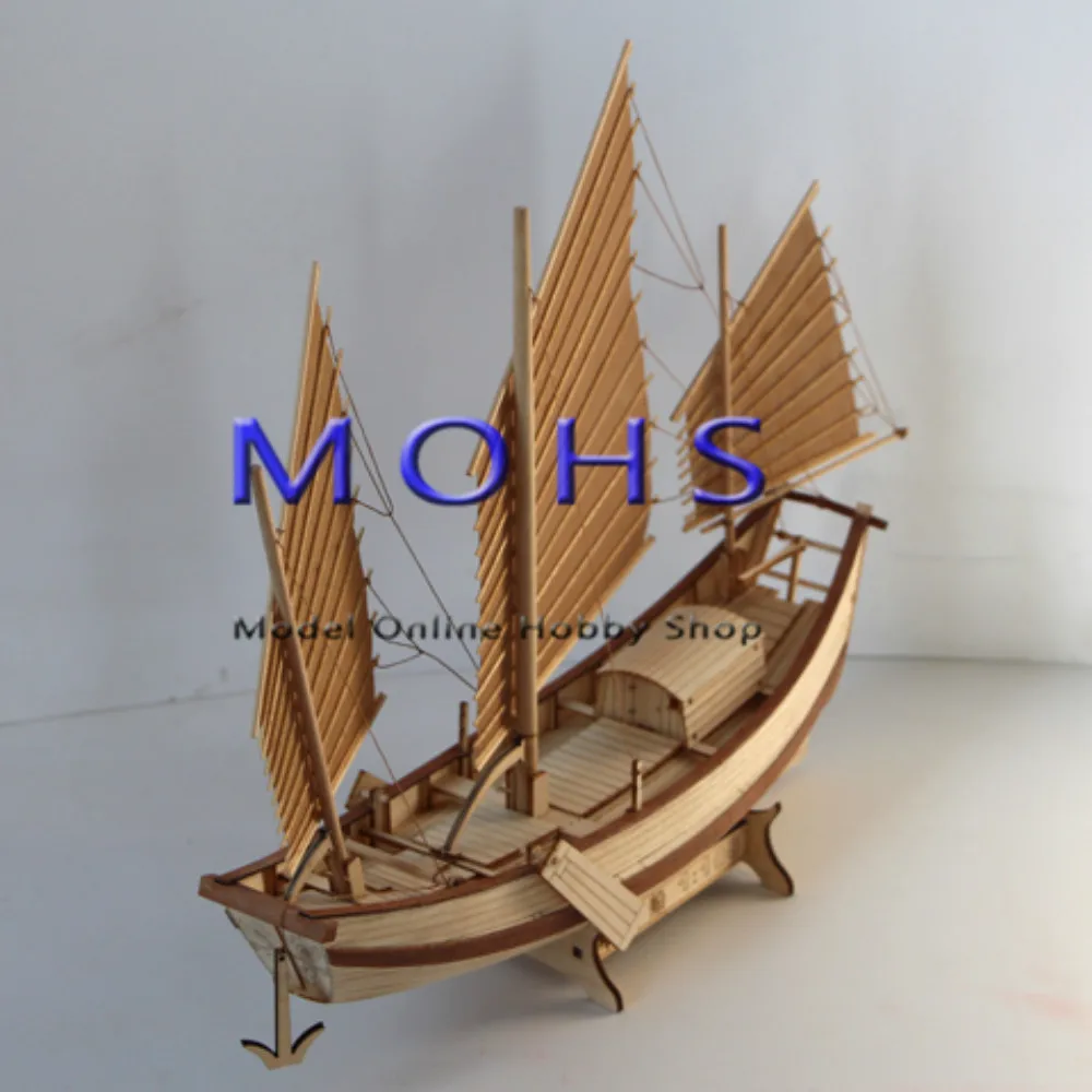 Деревянная модель корабля в масштабе китайское древнее парусное судно Shaoxing