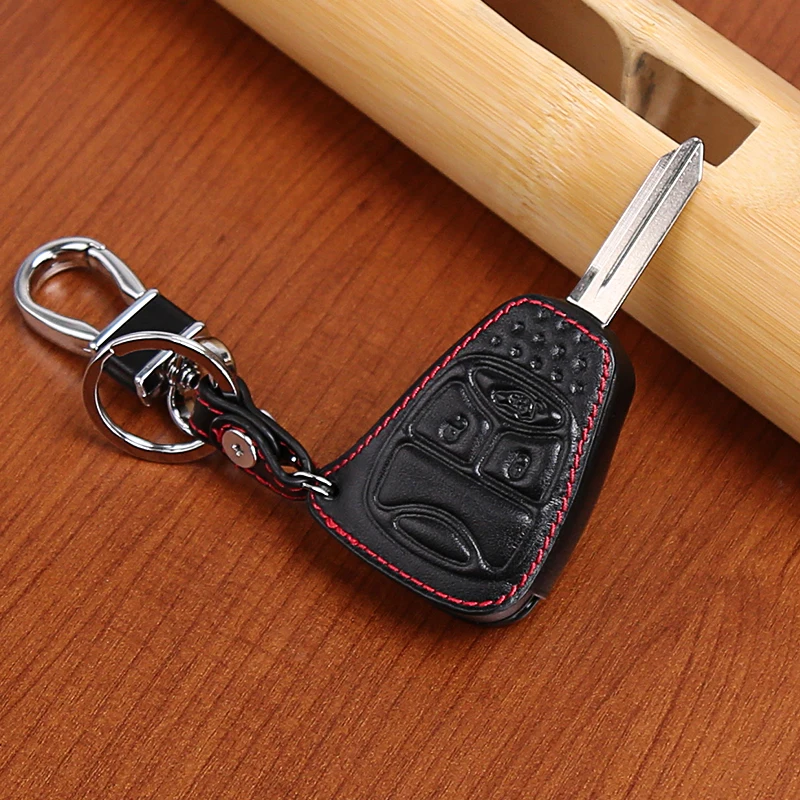 Высококачественный чехол для автомобильного ключа из натуральной кожи Chrysler 300 PT