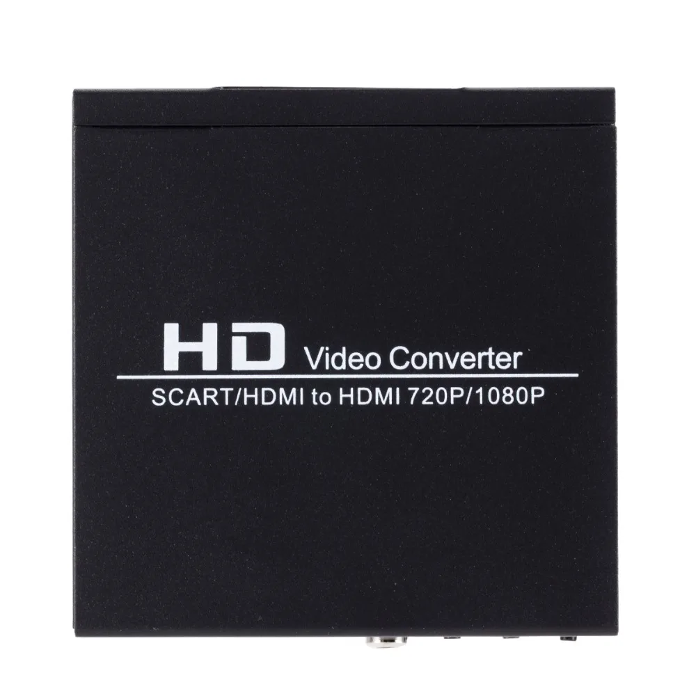 Адаптер SCART HDMI совместимый с адаптер Full HD 1080P Coaxia Видео Аудио конвертер для DVD