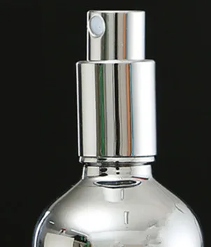 silversprayerbottle 1 шт 100 мл пустые флаконы для духов, флаконы для жидких духов, контейнеры для макияжа, многоразовая посылка, золотые, серебряные флаконы для эфирных масел - Цвет: silversprayerbottle