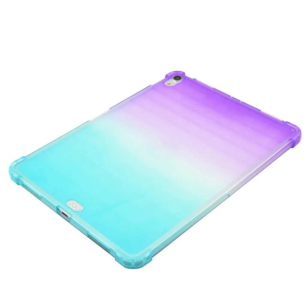E Чехол s tablet Белый для Apple iPad Pro 11 дюймов Прозрачный Ультра тонкий ТПУ мягкий чехол#5 - Цвет: E