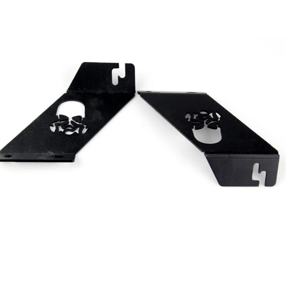 Из 2 предметов/1 пара светодиодный светильник бар капюшон монтажные кронштейны