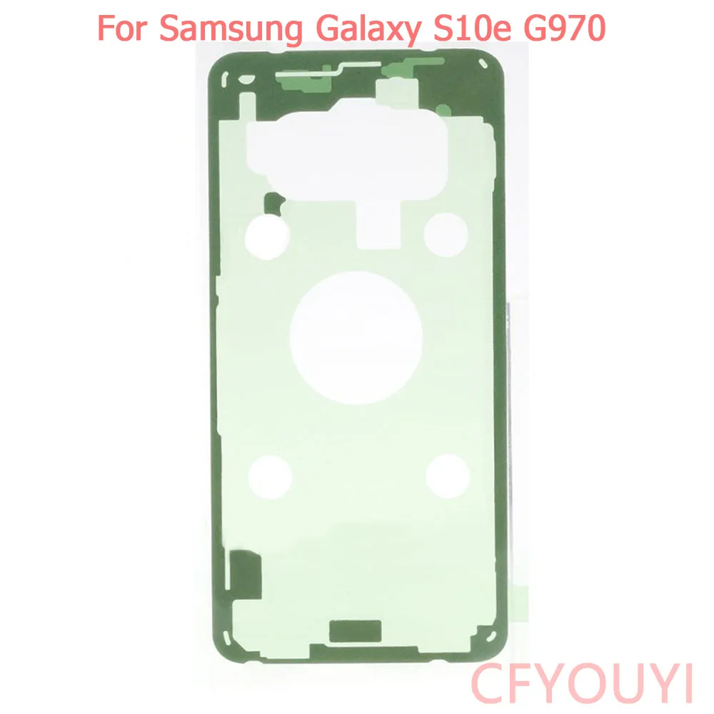 10 ~ 100 шт. клейкая наклейка на заднюю крышку аккумулятора Samsung Galaxy S10e G970|Наклейки