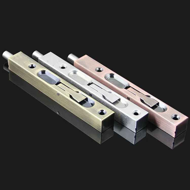 Free Shipping 6 Inch 304 Stainless Steel Bolt Hidden Doors Double Cassette Latch Pin Female Door |