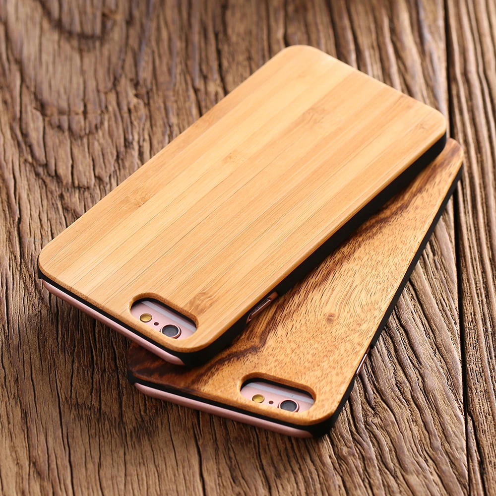 

FLOVEME Wood Cover Case For iPhone 7 X XR XS MAX Case Natural Bamboo Wooden Phone Cases For iPhone 8 6 6S Plus 5S SE 5 Fundas