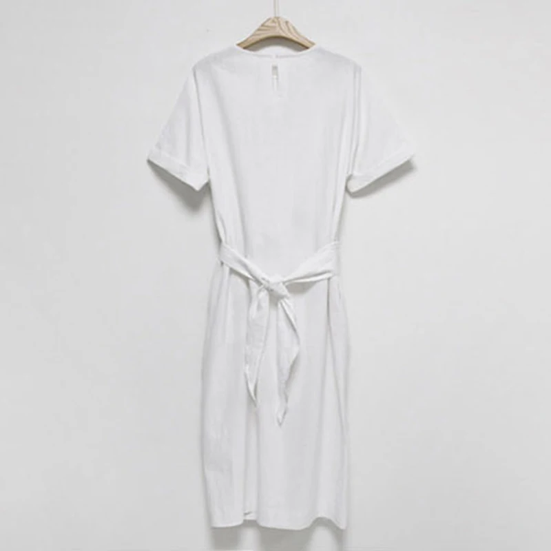 Короткий рукав Ruched платье Женская Туника Высокая талия разделение миди платья